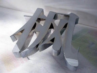 不锈钢字