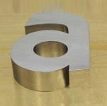 拉丝不锈钢字