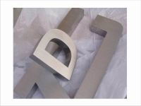 拉丝不锈钢字